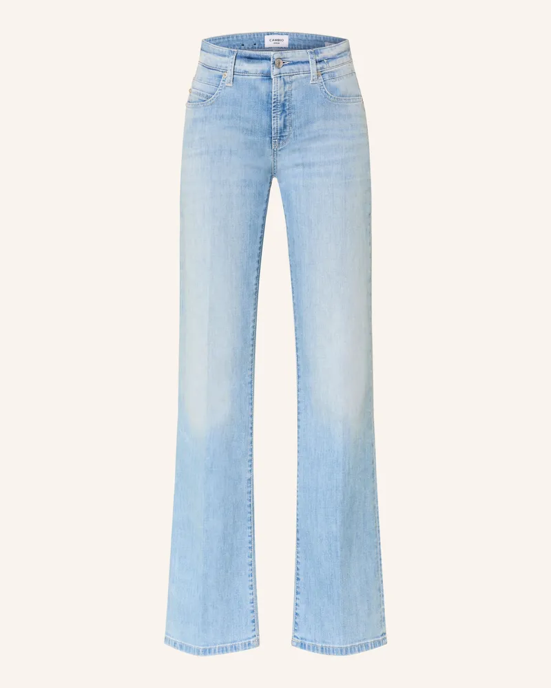 Cambio Flared Jeans Paris blau 5366