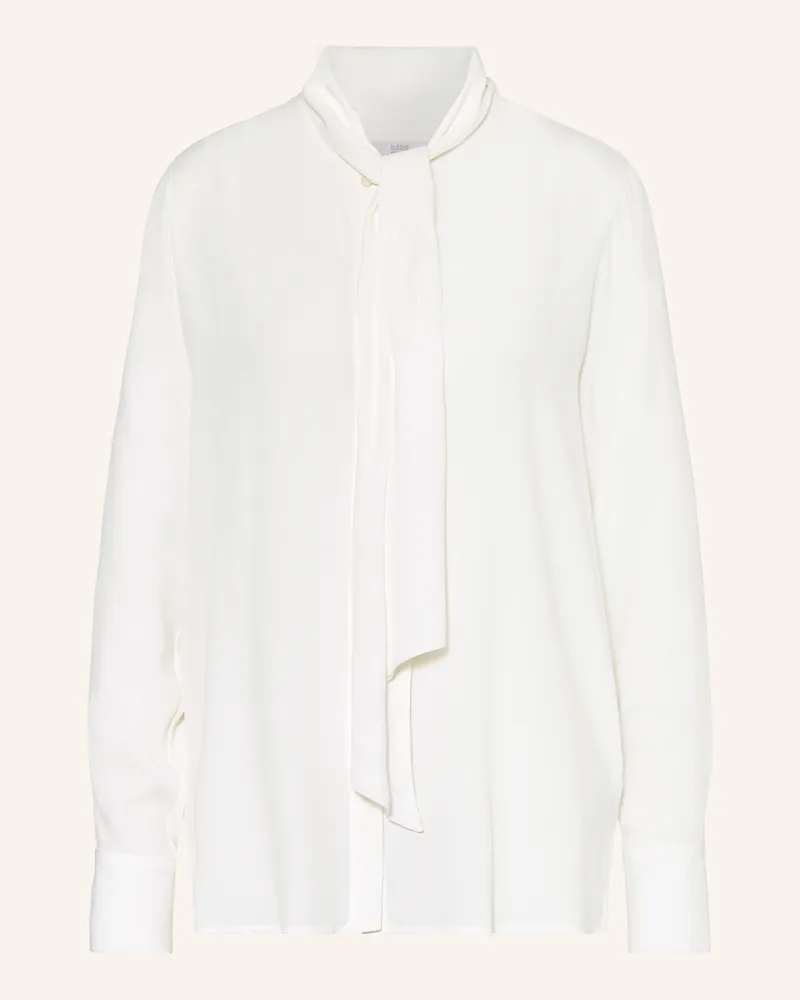 Riani Schluppenbluse Mit Seide weiss Weiss