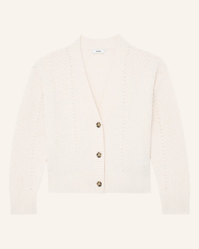 Reiss Strickjacke LOTTI Creme
