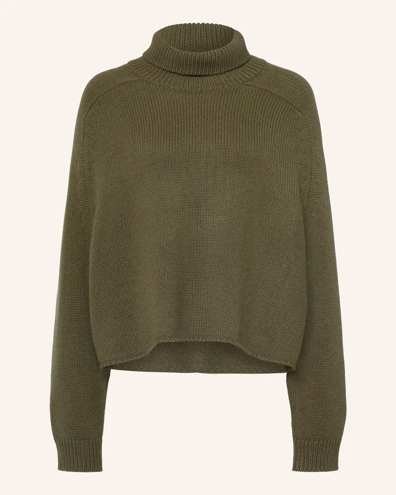 Juvia Rollkragenpullover Rike gruen Oliv
