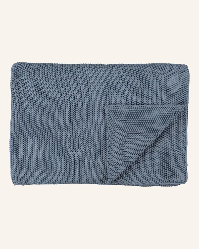 Marc O'Polo Plaid NORDIC KNIT Blau