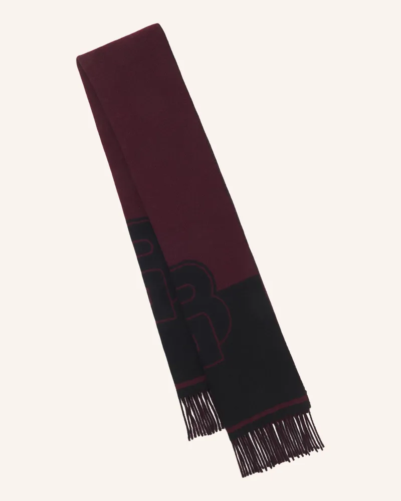 HUGO BOSS Gewebter Schal VIANNA_35*180 Dunkellila