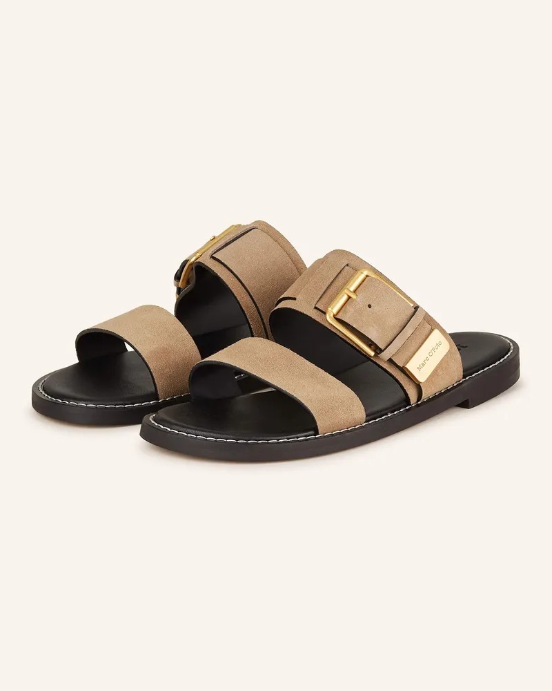 Marc O'Polo Pantoletten Beige