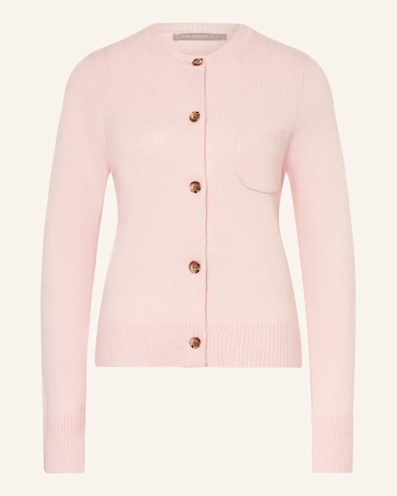 (THE MERCER) N.Y. Strickjacke aus Cashmere Rosa