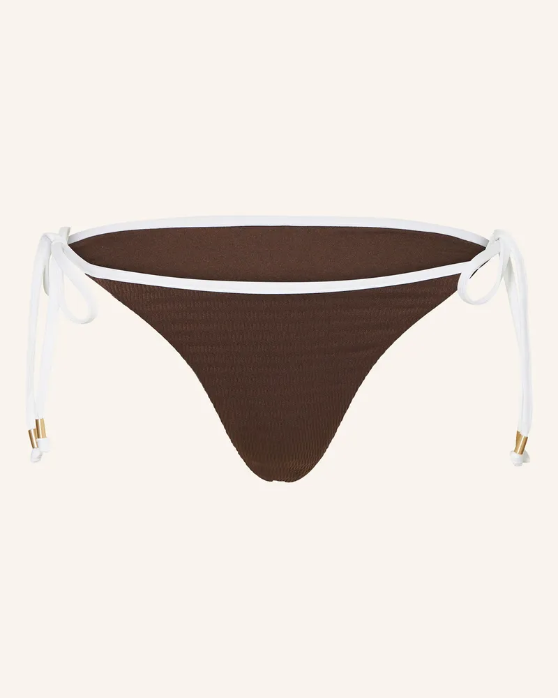 Seafolly Australia Triangel-Bikini-Hose Beach Bound braun Braun