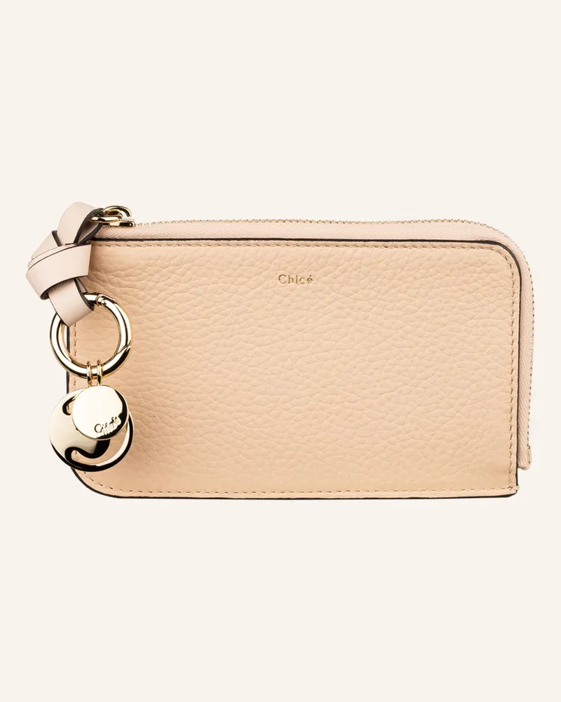 Chloé Kartenetui Alphabet pink Pink