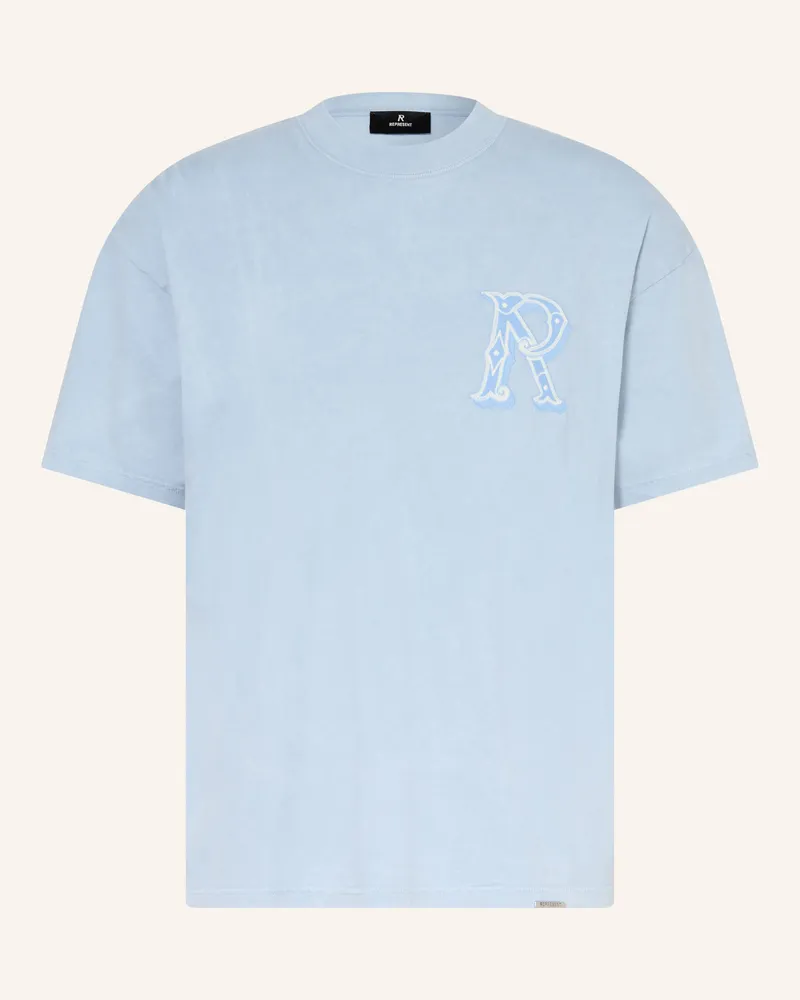 REPRESENT T-Shirt blau Hellblau