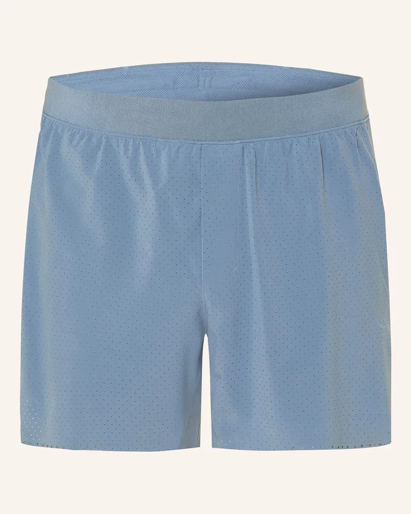 LULULEMON 2-in-1 Laufshorts FAST AND FREE Blau