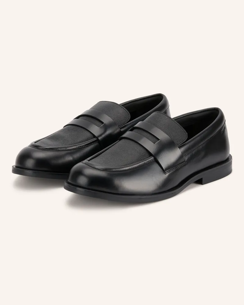 Calvin Klein Penny-Loafer schwarz Schwarz