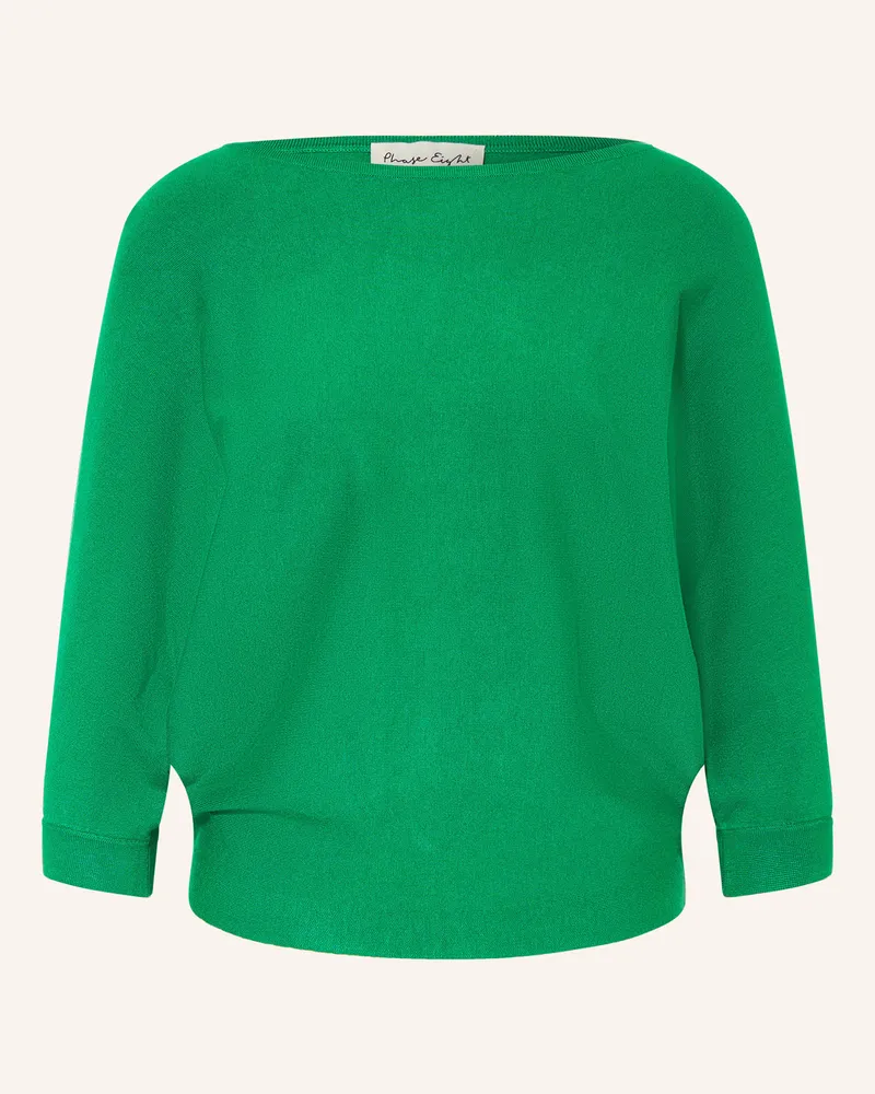 Phase Eight Pullover CRISTINE mit 3/4-Arm Grün