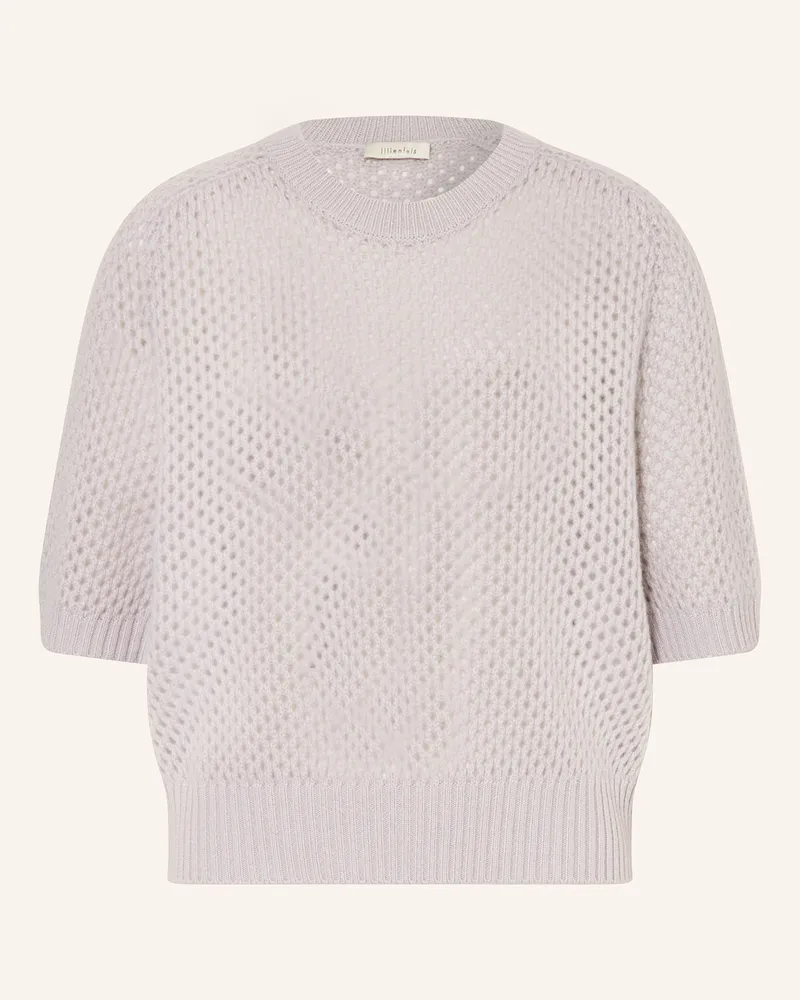 lilienfels Strickshirt Mit Cashmere grau Grau