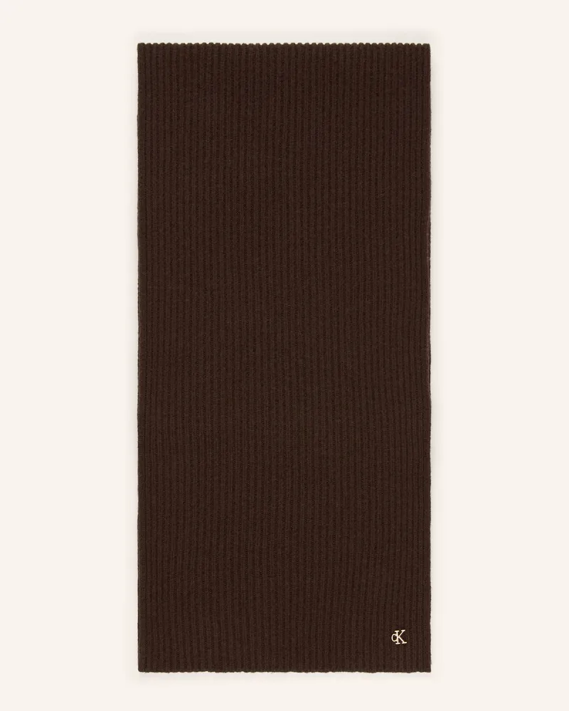 Calvin Klein Schal braun Braun