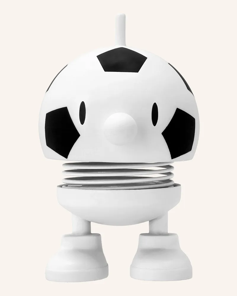 Hoptimist Dekofigur Football Bumble Small weiss Weiss