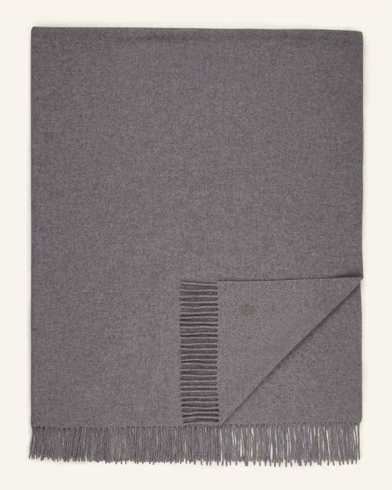 Zoeppritz Plaid Since 1828 grau Dunkelgrau