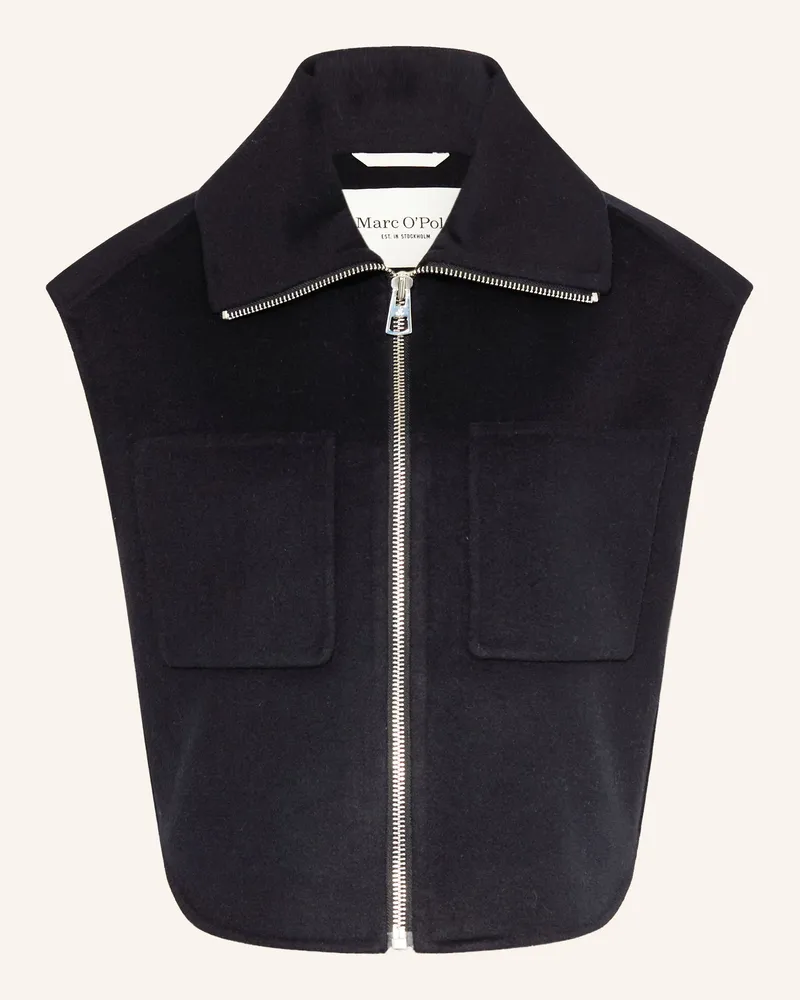 Marc O'Polo Weste blau Dunkelblau