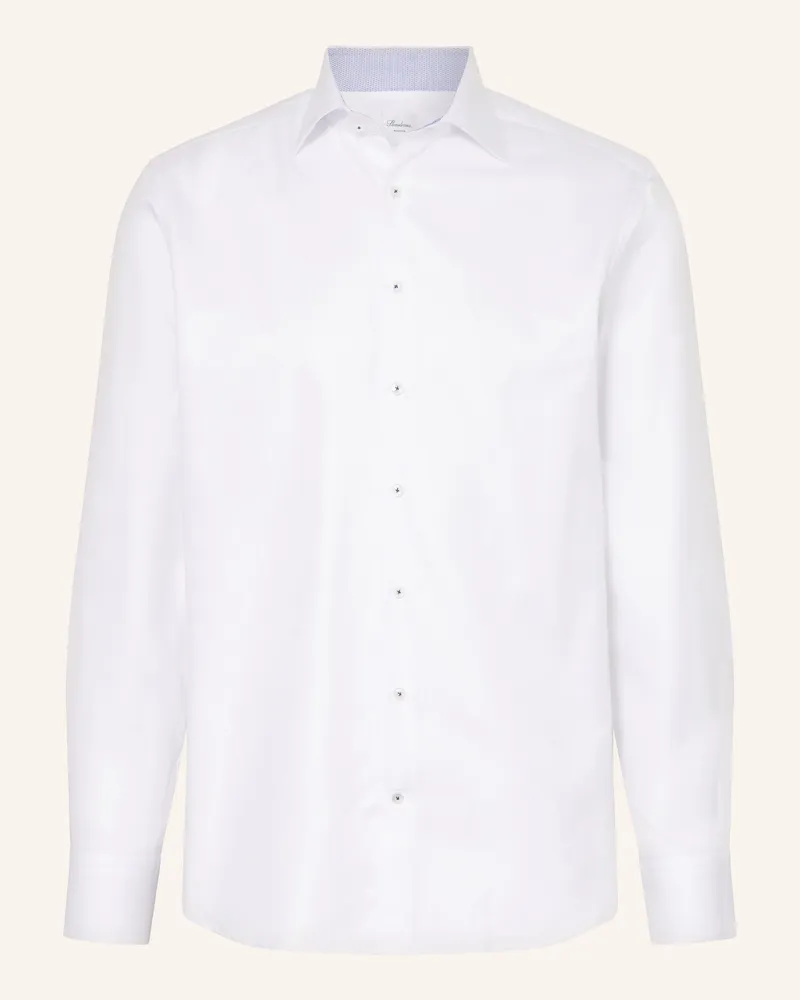 Stenströms Hemd Regular Fit weiss Weiss