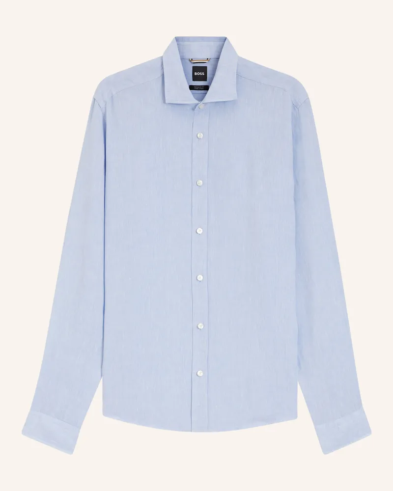 HUGO BOSS Shirt C-Liam-Sp-262 Regular Fit blau Hellblau