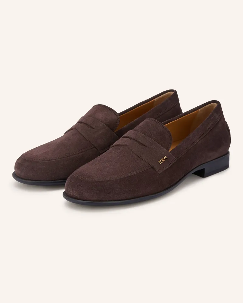 TOD'S Penny-Loafer braun Dunkelbraun