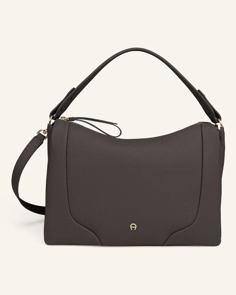 Aigner Beuteltasche Mara braun Dunkelbraun