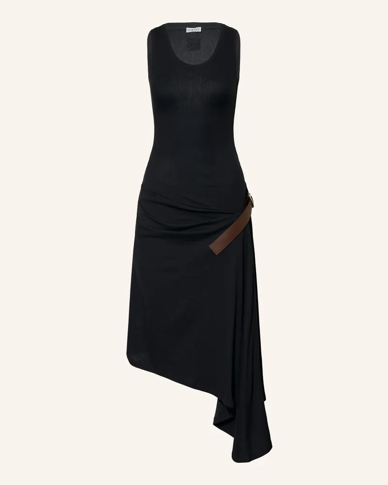 Loewe Jerseykleid schwarz Schwarz