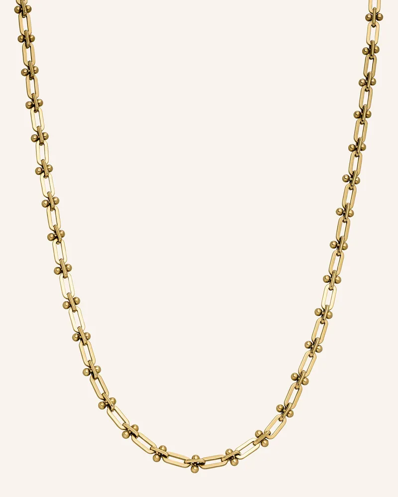 Liebeskind Halskette  Aus  Edelstahl gold Gold