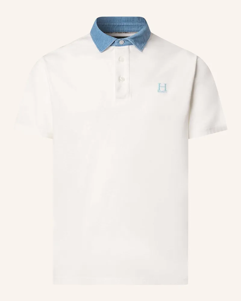 Hackett Poloshirt HERITAGE CONTRAST CLR Creme