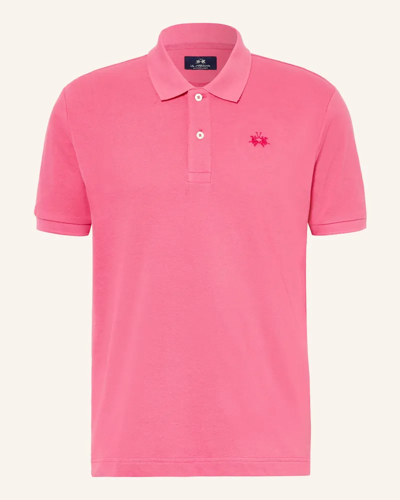 La Martina Piqué-Poloshirt Regular Fit pink Pink