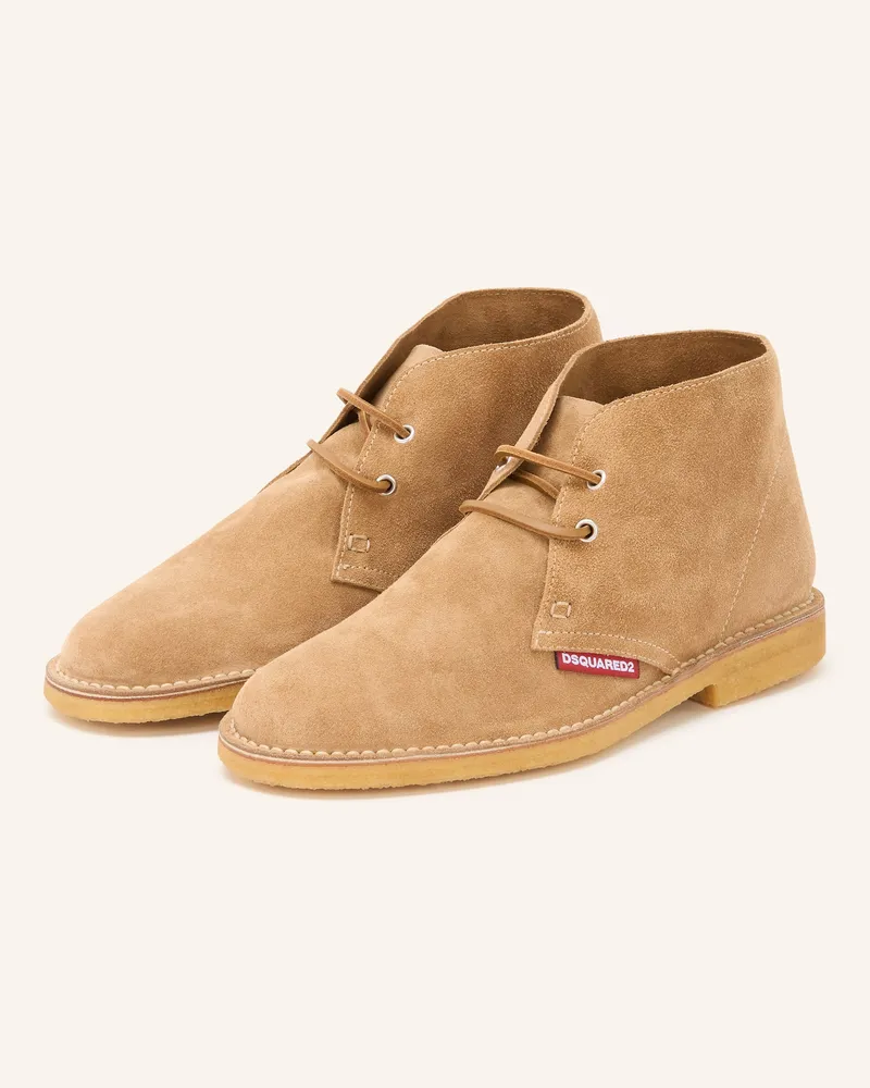 Dsquared2 Desert Boots beige Beige