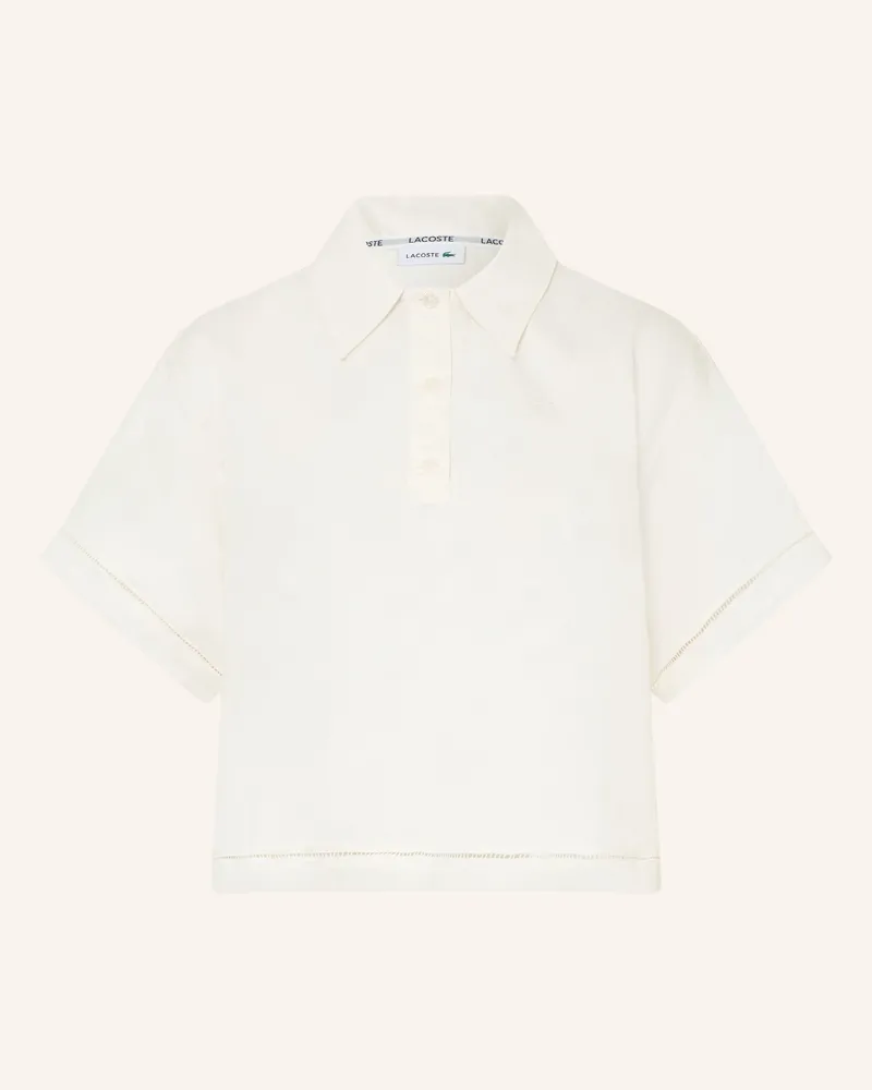 Lacoste Blusenshirt weiss Weiss