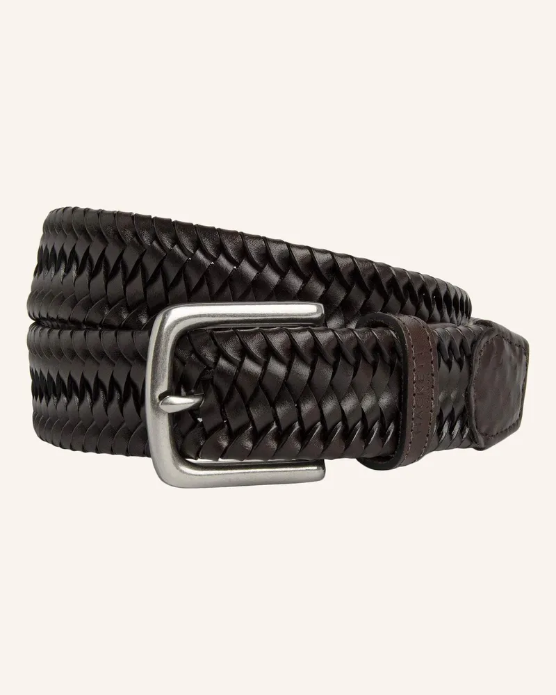 Hackett Gürtel TUBULR CRD PLAIT BLT Braun