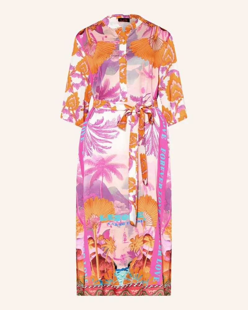 Miss Goodlife Kleid pink Weiss