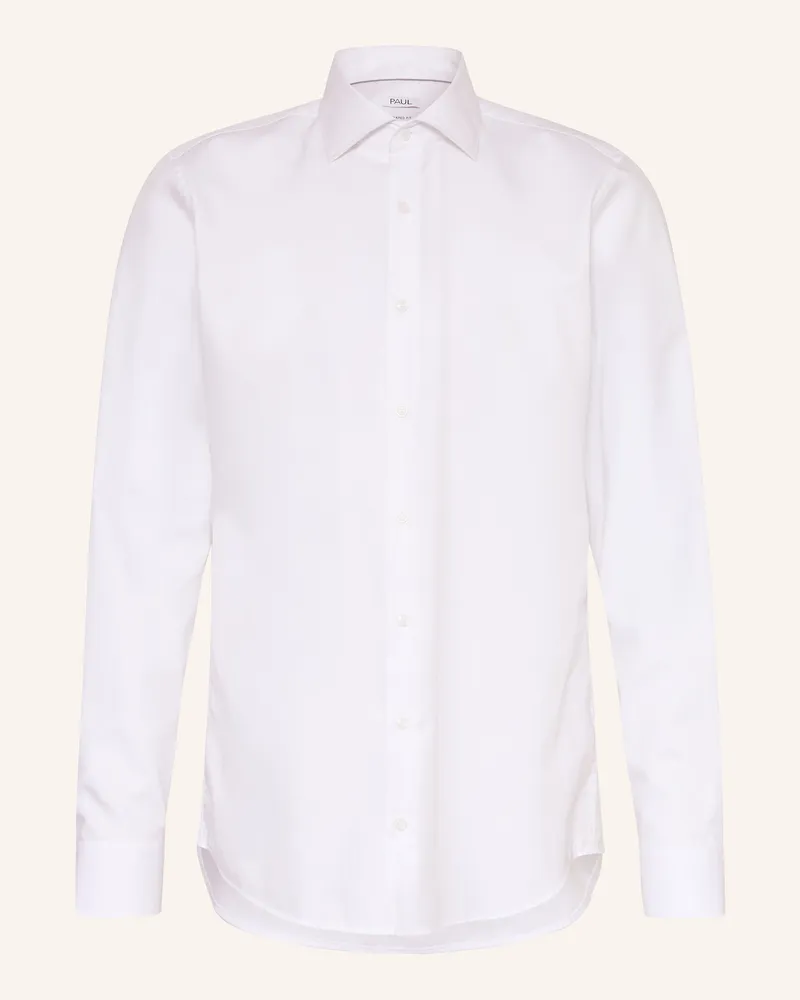 paul Hemd Shaped Fit Weiss