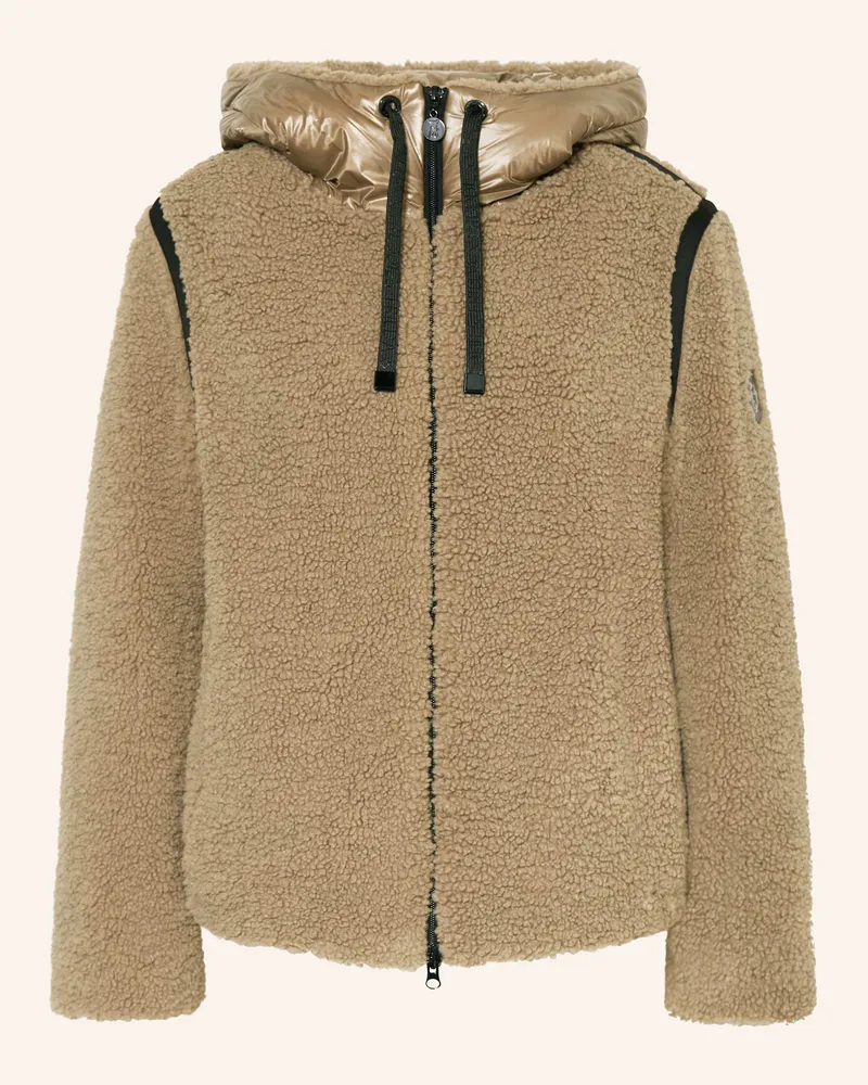 Frieda & Freddies Teddyfell-Jacke Chuck gruen Hellgrün