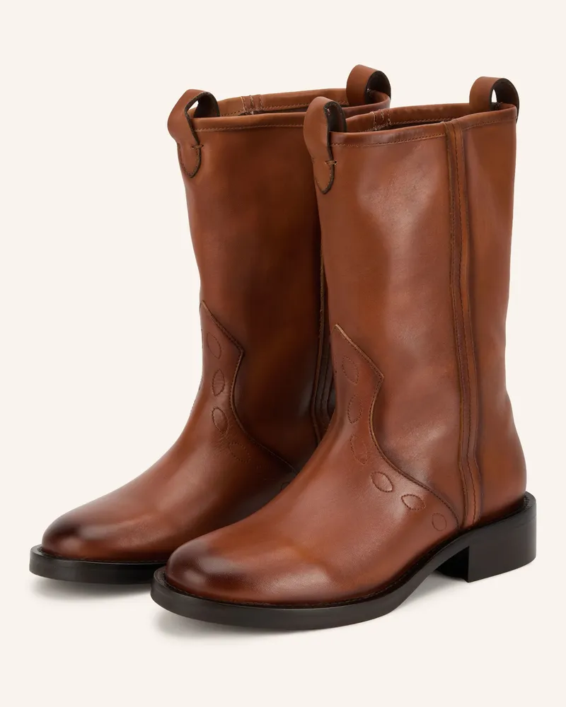 Claudie Pierlot Stiefeletten braun Braun