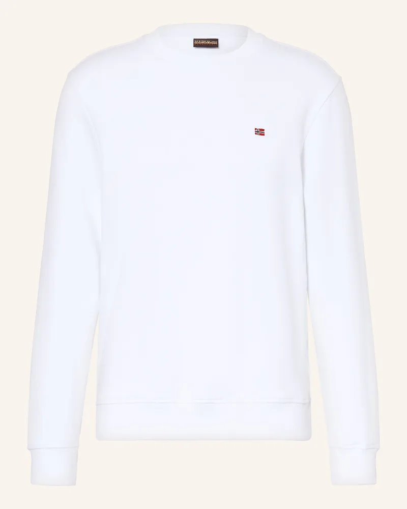 Napapijri Sweatshirt Balis weiss Weiss