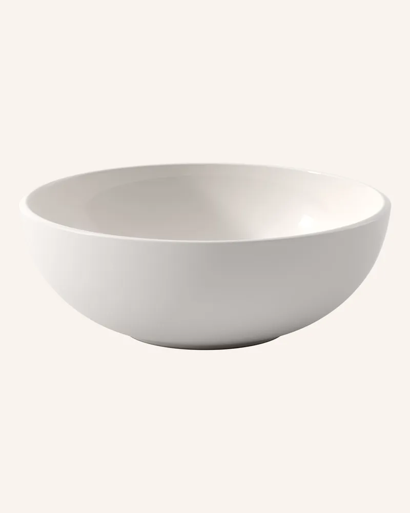 Villeroy & Boch Schüssel Rund M Newmoon weiss Weiss