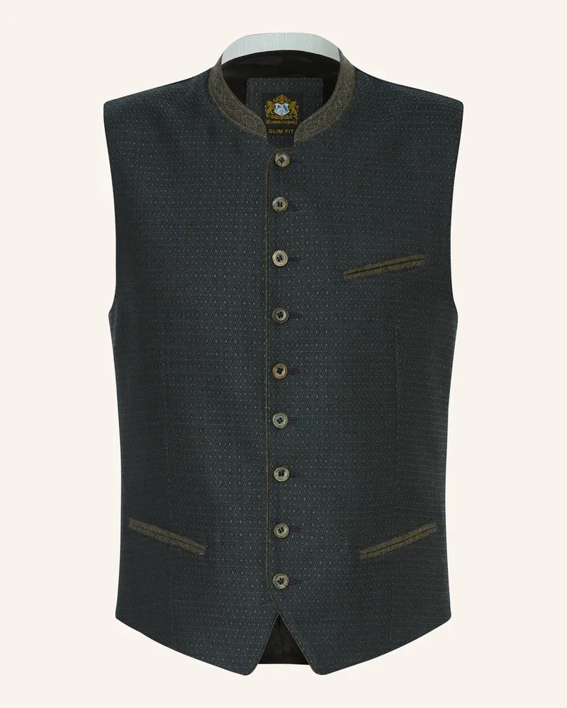 Hammerschmid Trachtenweste RICHARD Slim Fit Dunkelblau