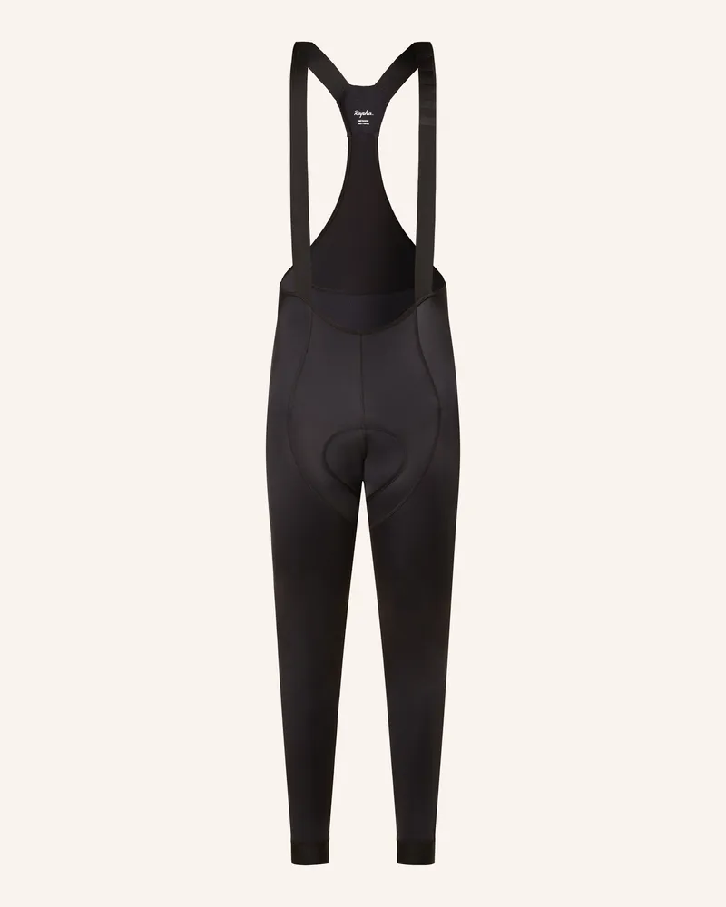 Rapha Radhose PRO TEAM LIGHTWEIGHT mit Trägern und gepolstertem Einsatz Schwarz