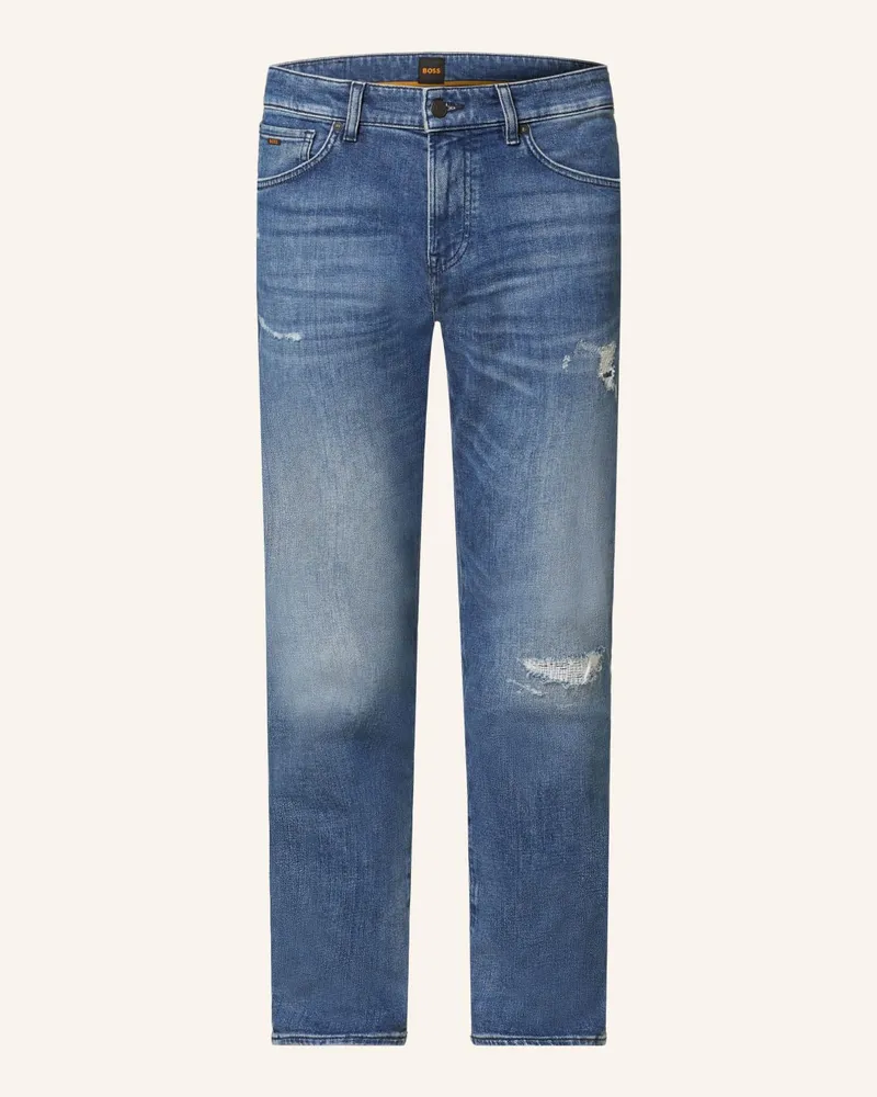 HUGO BOSS Jeans RE.MAINE Regular Fit Blau