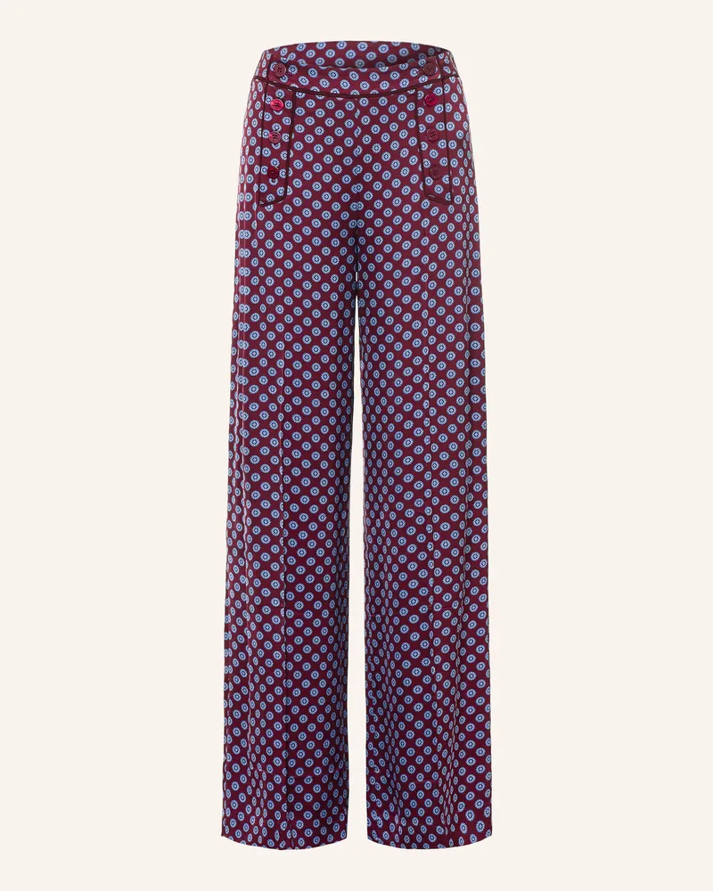 Claudie Pierlot Marlenehose rot Dunkelrot