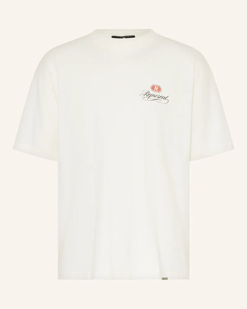 REPRESENT Oversized-Shirt Grand Vintage weiss Creme
