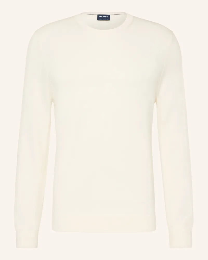 Olymp Pullover Aus Merinowolle weiss Weiss
