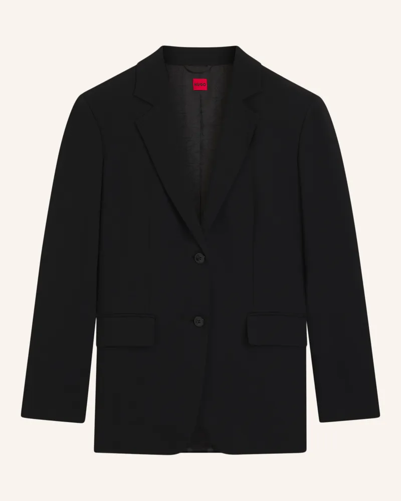 HUGO BOSS Blazer AREOTA Regular Fit Schwarz