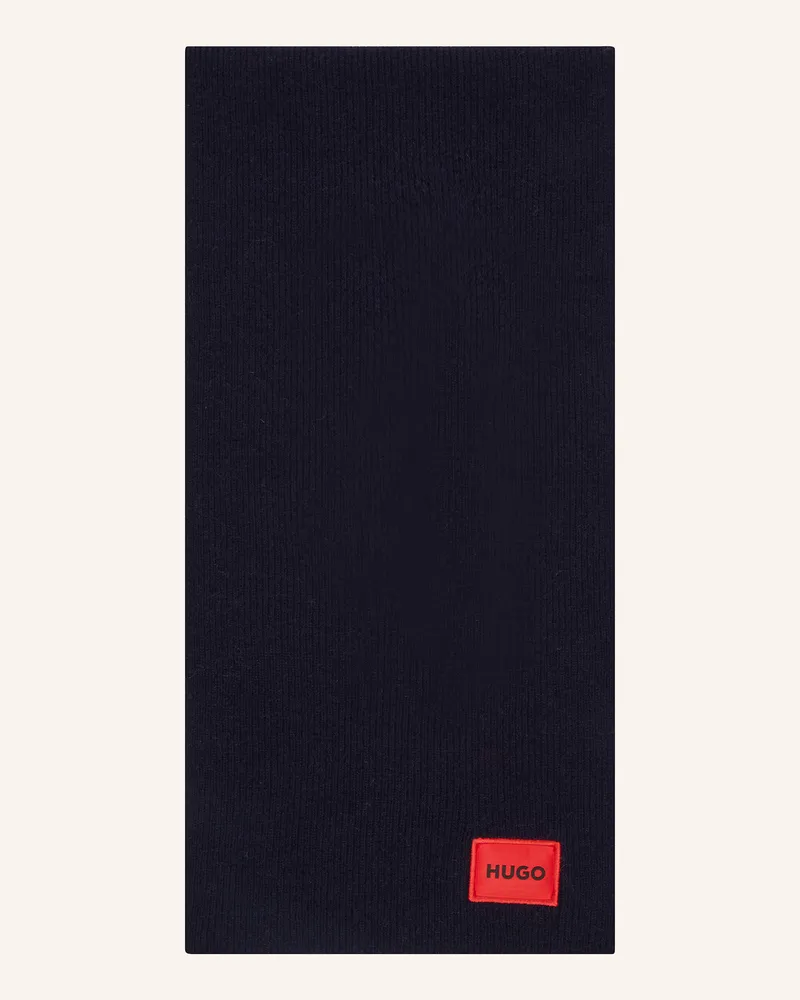 HUGO BOSS Schal Zaff 6 blau Dunkelblau
