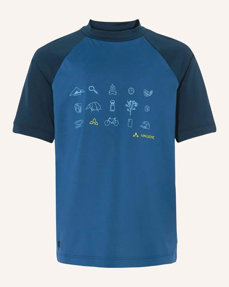 Vaude Funktionsshirt Kids Solaro T-Shirt Iii blau Blau