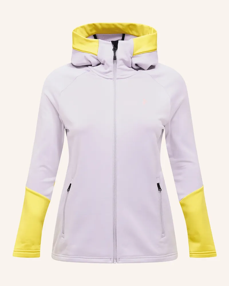 Peak Performance Midlayer-Jacke Rider Essentials lila Helllila