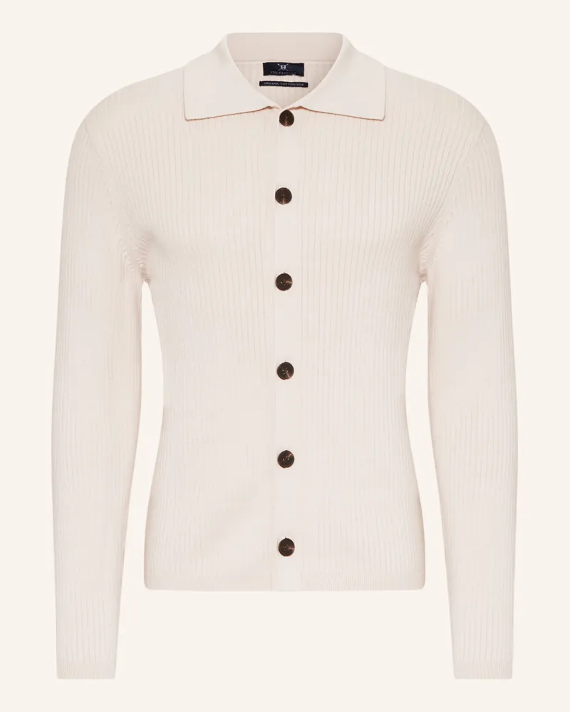 Strokesman's Strickjacke beige Creme
