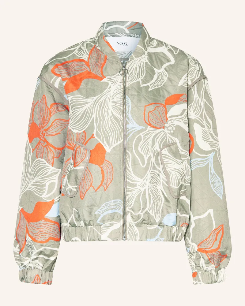 Y.A.S Steppblouson Grün