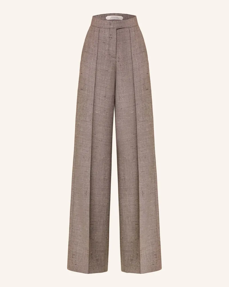 Dorothee Schumacher Marlenehose CASUAL ATTRACTION Dunkelbraun