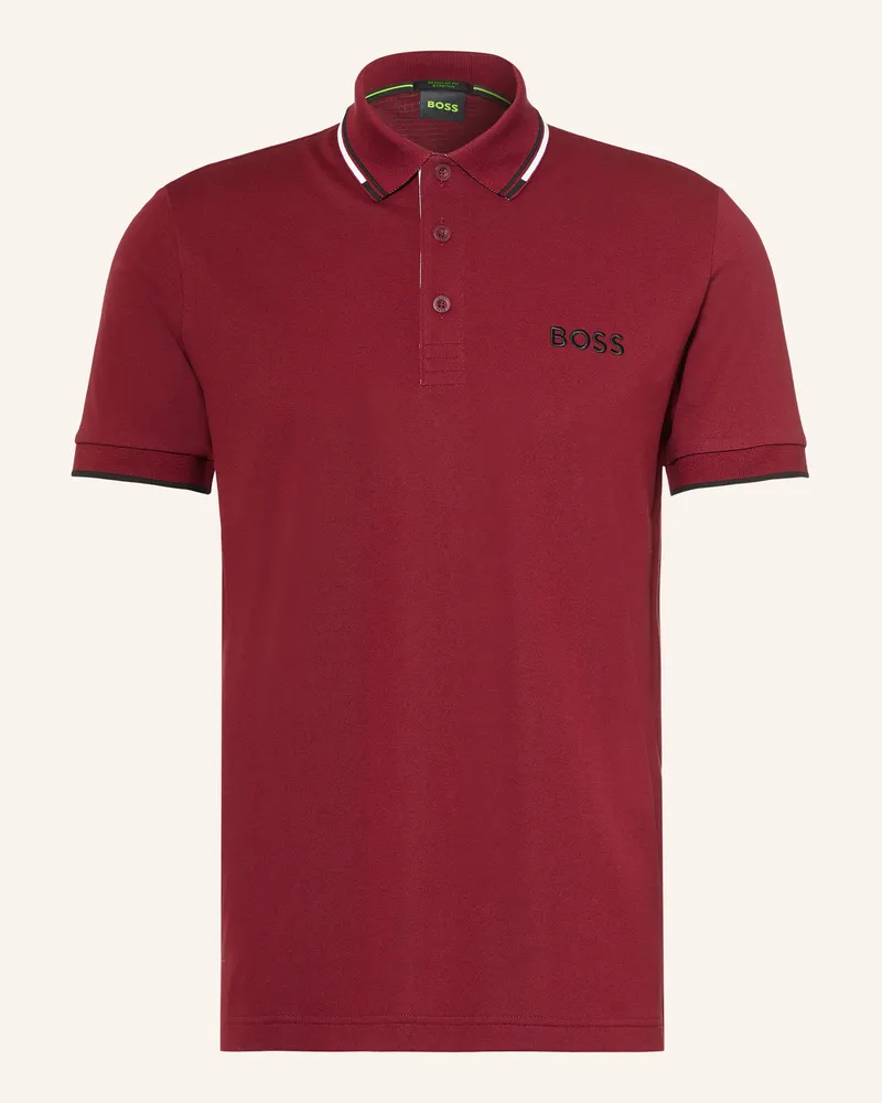 HUGO BOSS Funktions-Poloshirt Paddy Pro rot Dunkelrot